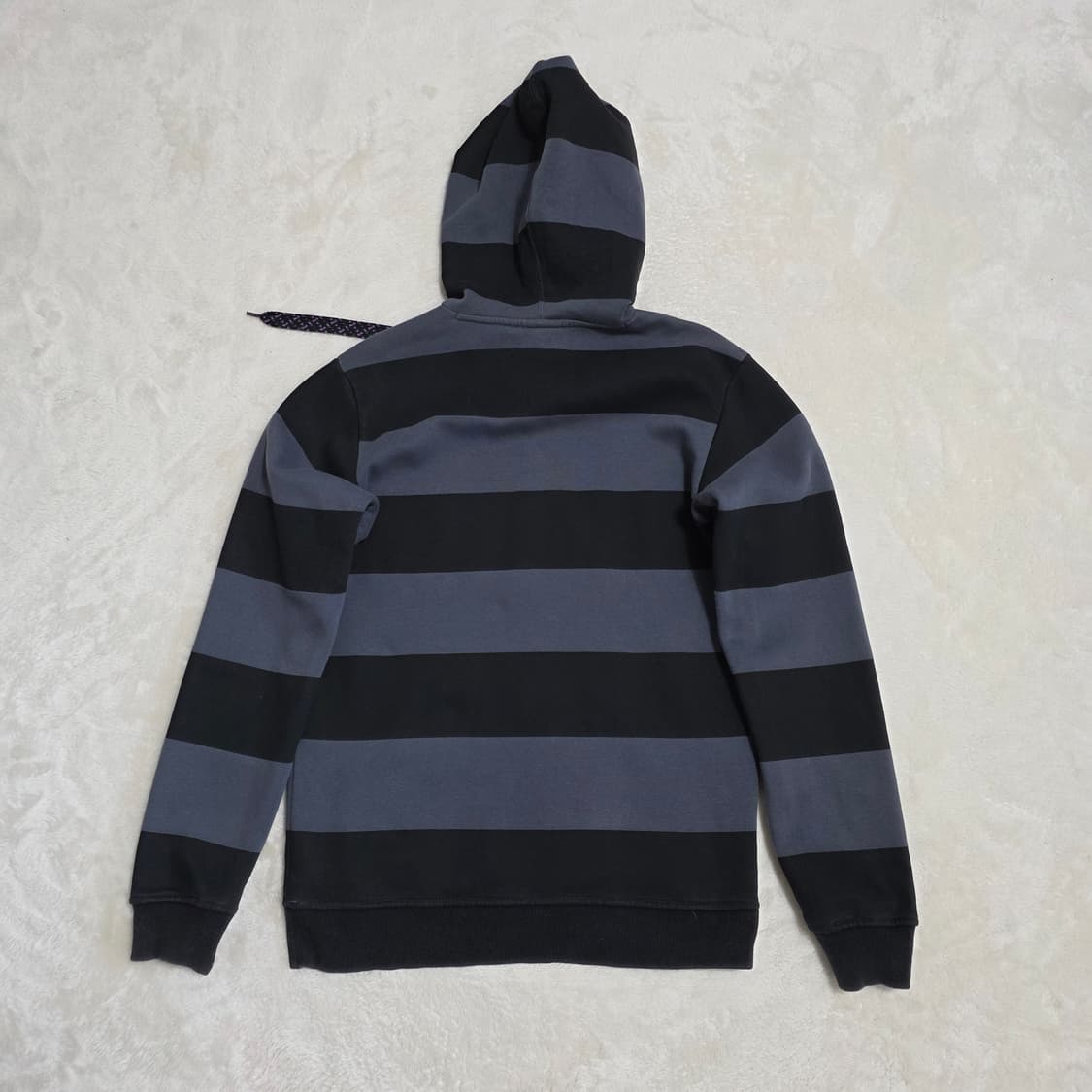 (S)아디다스 스트라이프 후드티 퍼플 로고 상품이미지3