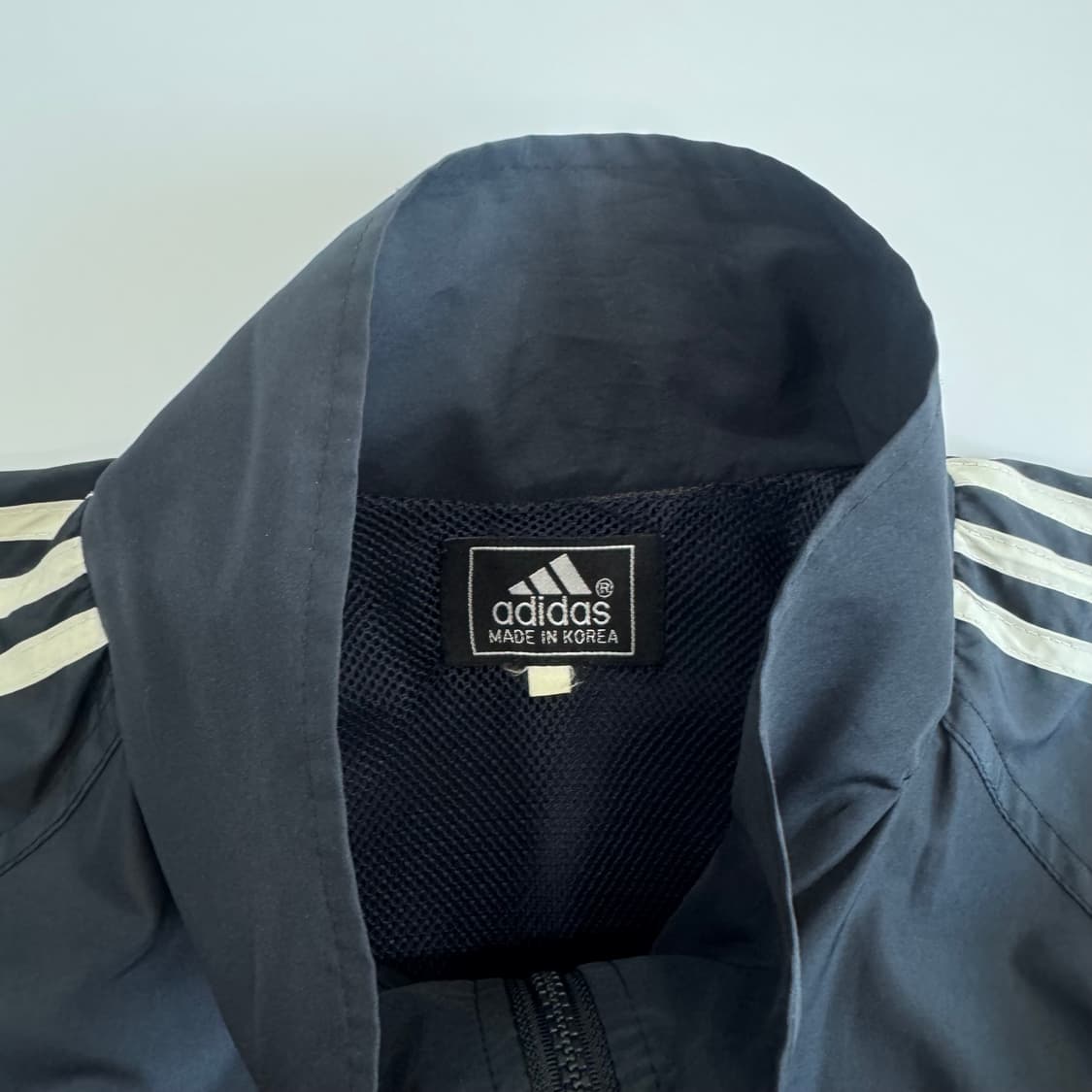 Adidas 아디다스 백 삼각로고 블랙 바람막이  상품이미지6