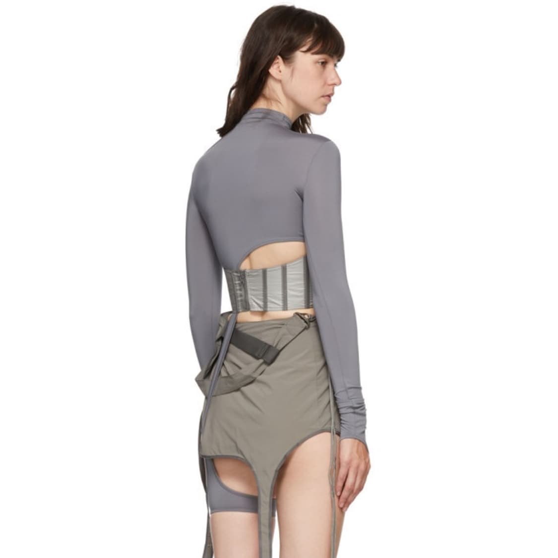 혜인서 Long Sleeve Top With Corset 상품이미지3