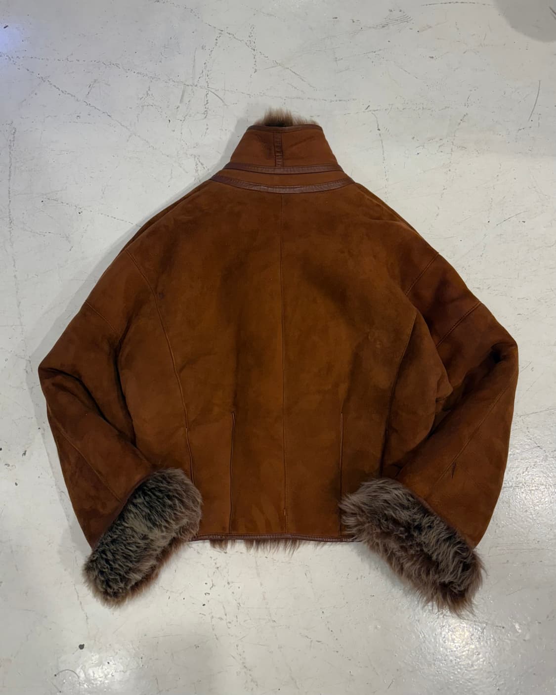 90s beLFormo Sheepskin fleece Mustang 상품이미지5