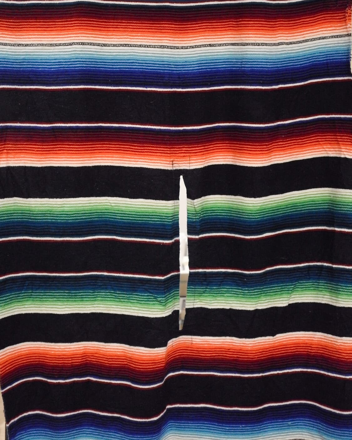 Vtg Mexican Poncho 상품이미지3