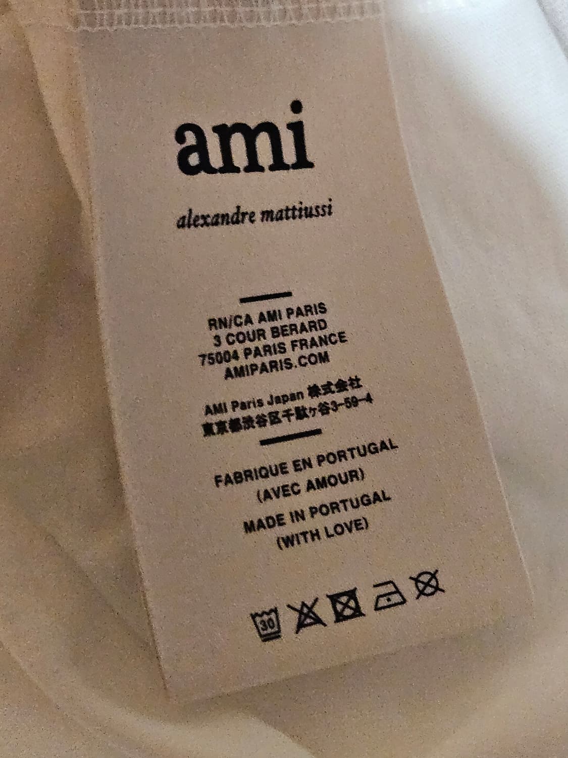 아미AMI alexandre mattiussi 상품이미지5