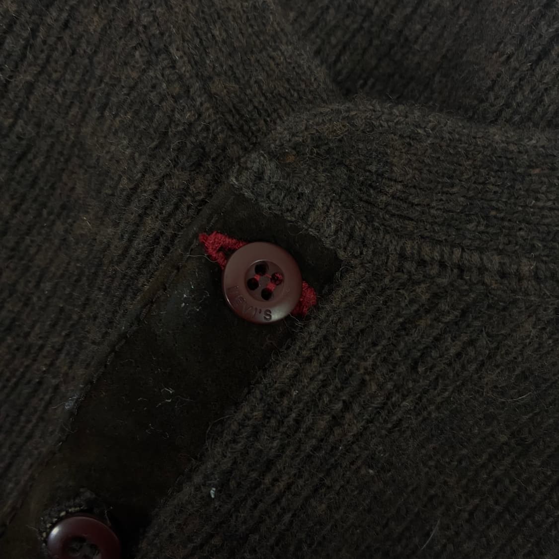 Levi‘s  리바이스 90,s 레드탭 헨리넥 하프버튼 니트 상품이미지6