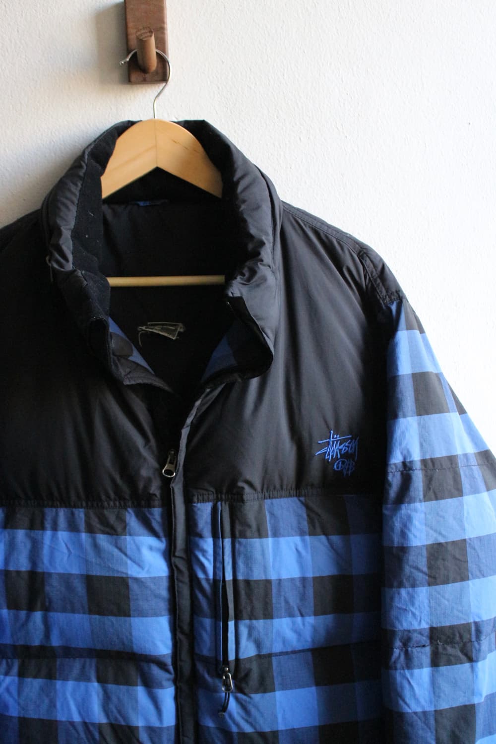 00s 스투시 체커 다운 패딩 상품이미지4