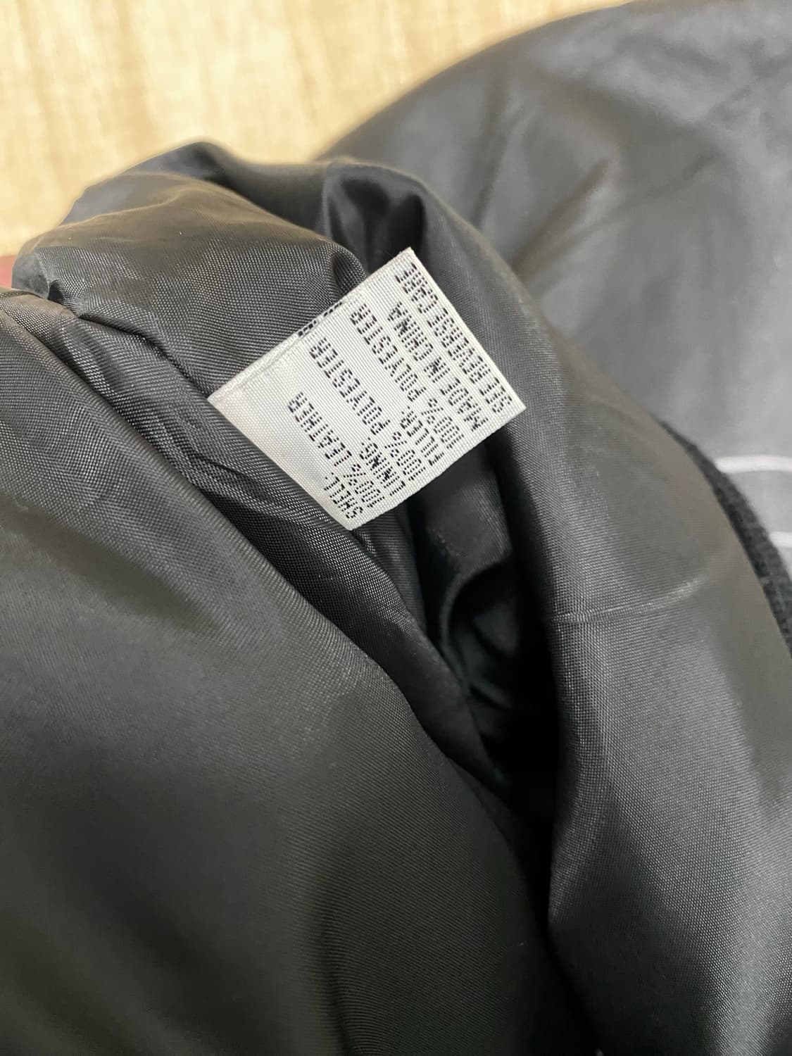 VTG leather varsity jacket 레더 바시티 자켓 상품이미지6