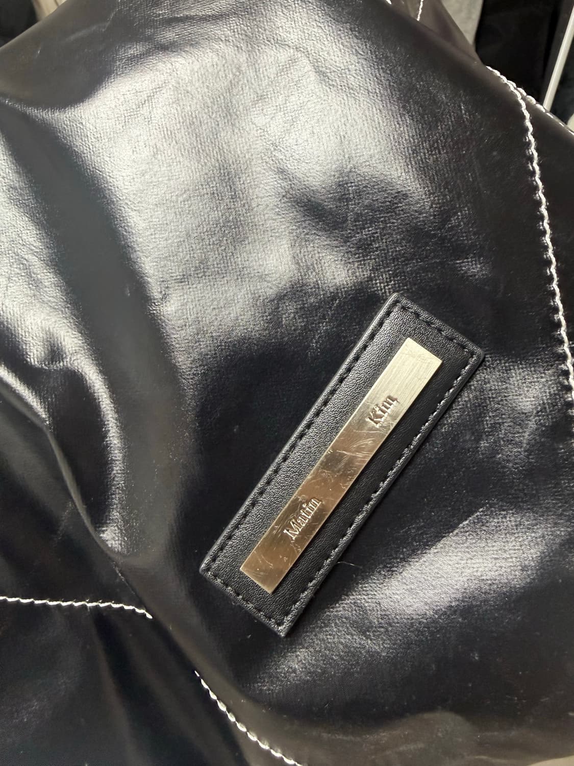 마뗑킴 스트링 백팩 블랙 상품이미지2