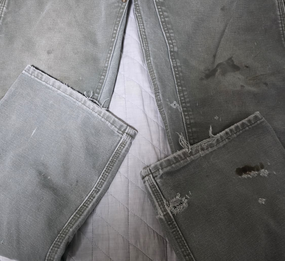 [34X36] 빈티지 칼하트 더블니 B136MOS 트래쉬드워크팬츠 M-1 상품이미지8