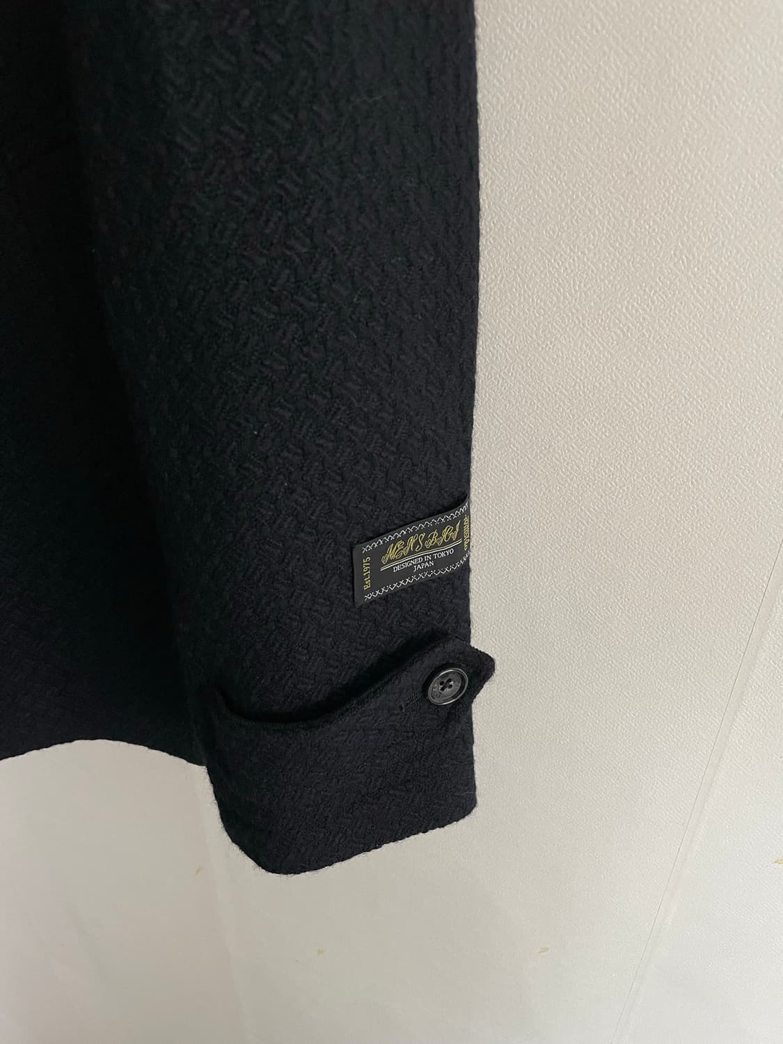 MEN'S BIGI 클래식 울 버튼업 하이넥 자켓 상품이미지3