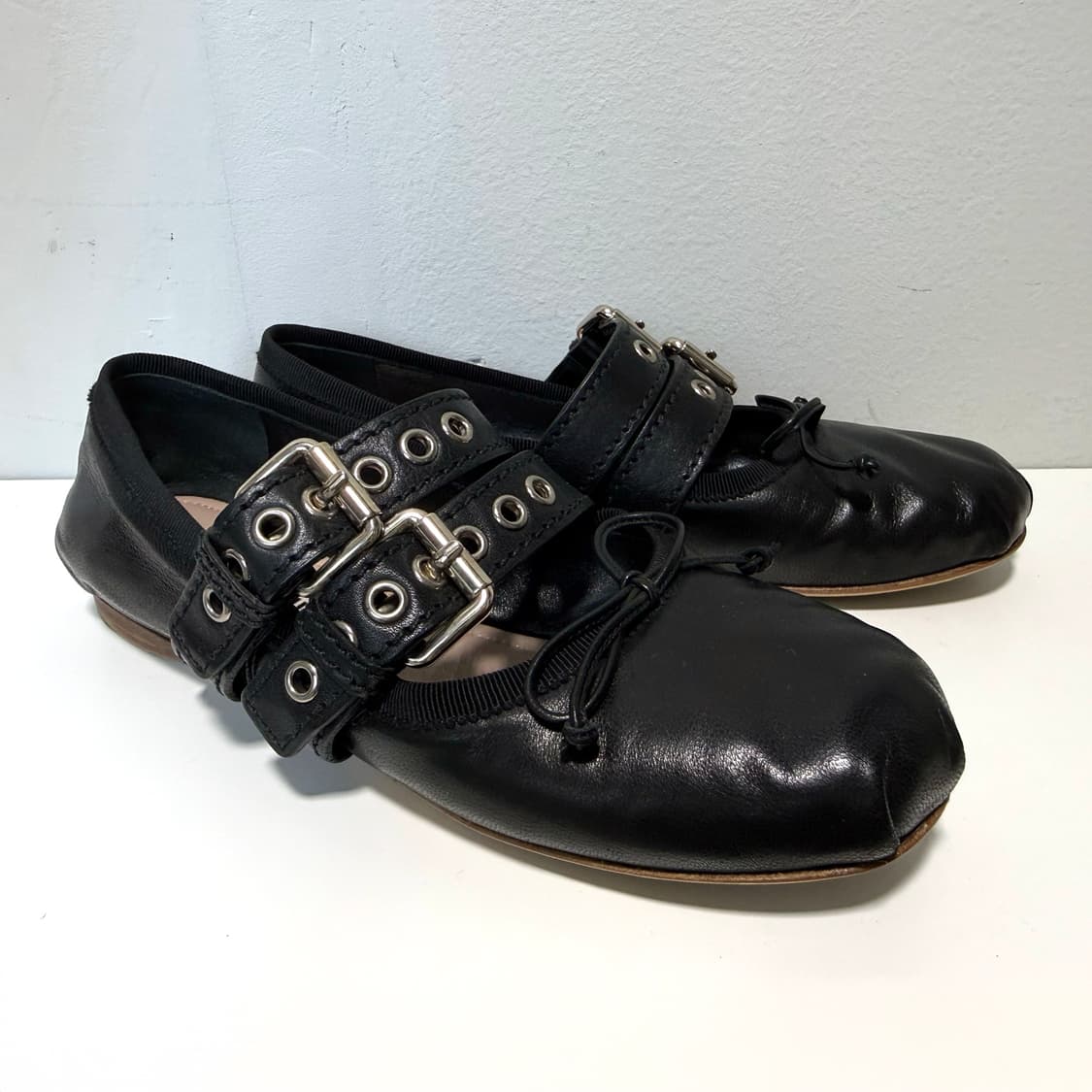 미우미우 발레리나 플랫 슈즈 상품이미지3