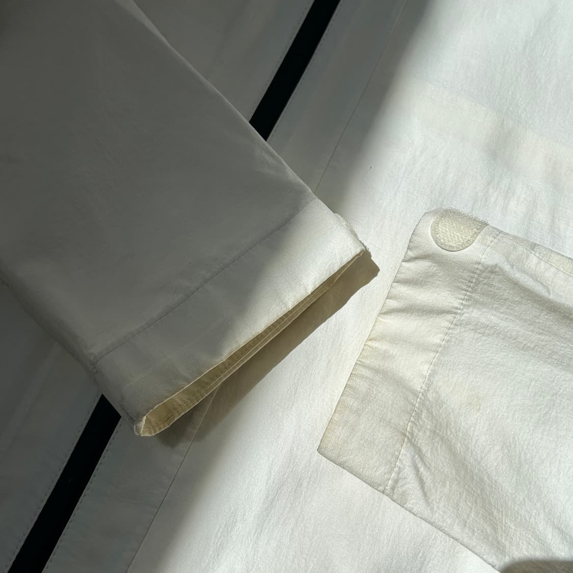 몽벨 아이보리 윈드브레이커 바람막이 상품이미지4