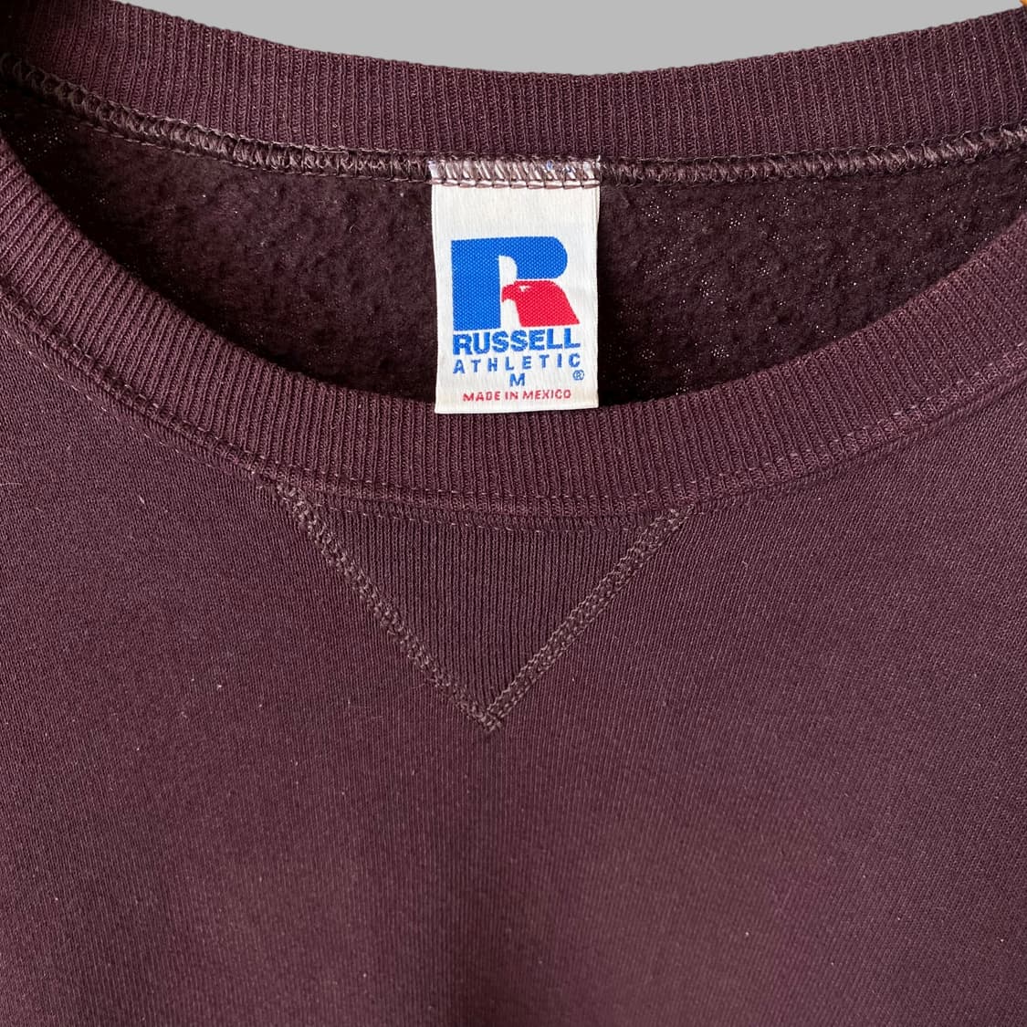 (M)빈티지 러셀 블랭크 스웨트셔츠 맨투맨 상품이미지3