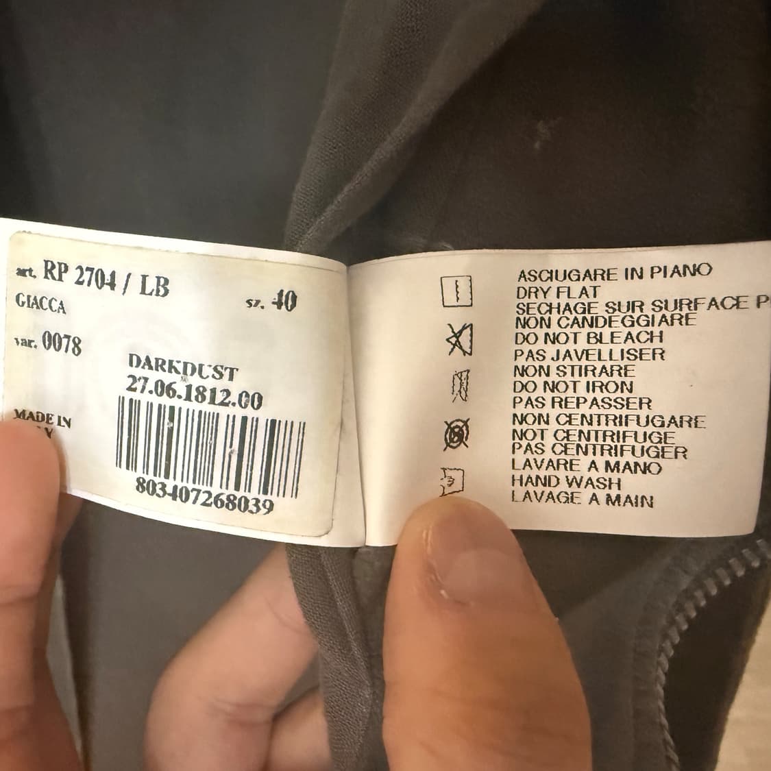 Rick Owens SS12 NASKA Leather Jacket 상품이미지9