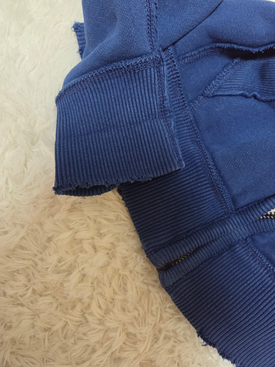 아베크롬비 딥블루 빅로고 후드집업 S 상품이미지5