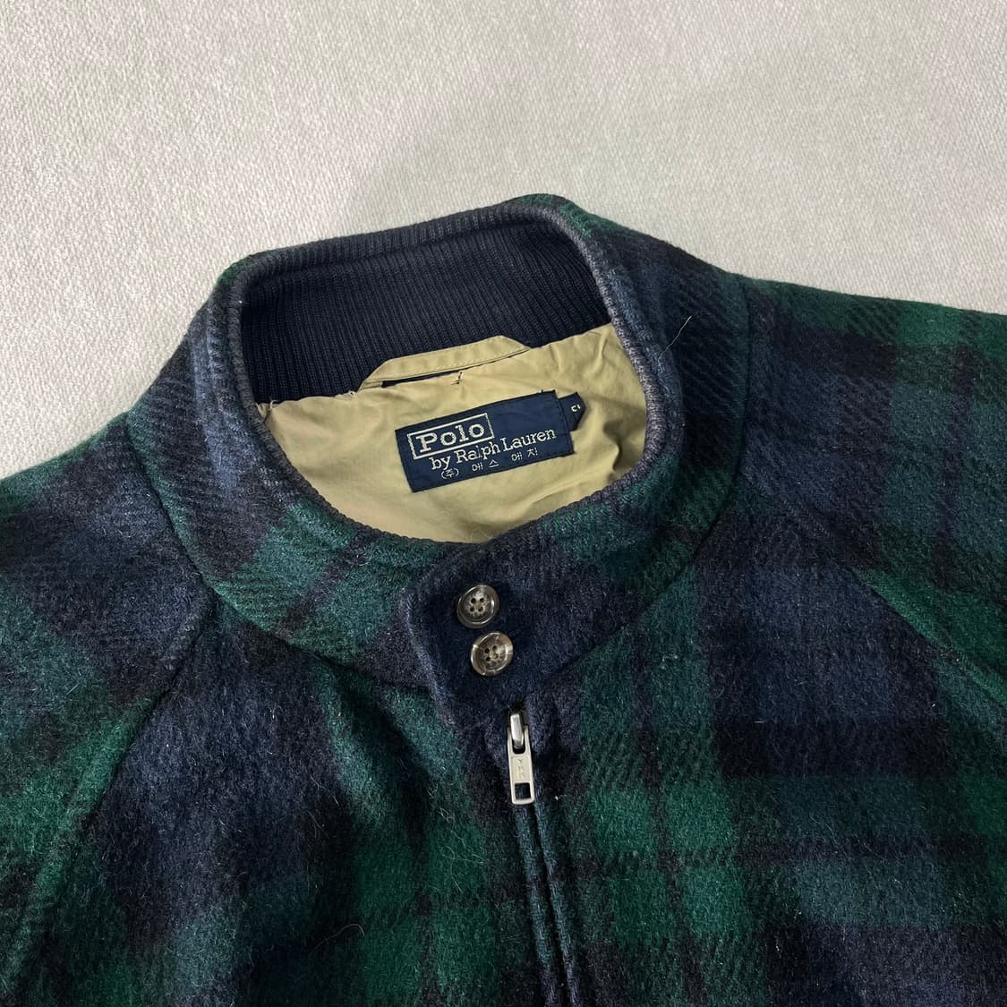 105 폴로랄프로렌 블랙와치 바라쿠타 해링턴 자켓 상품이미지2