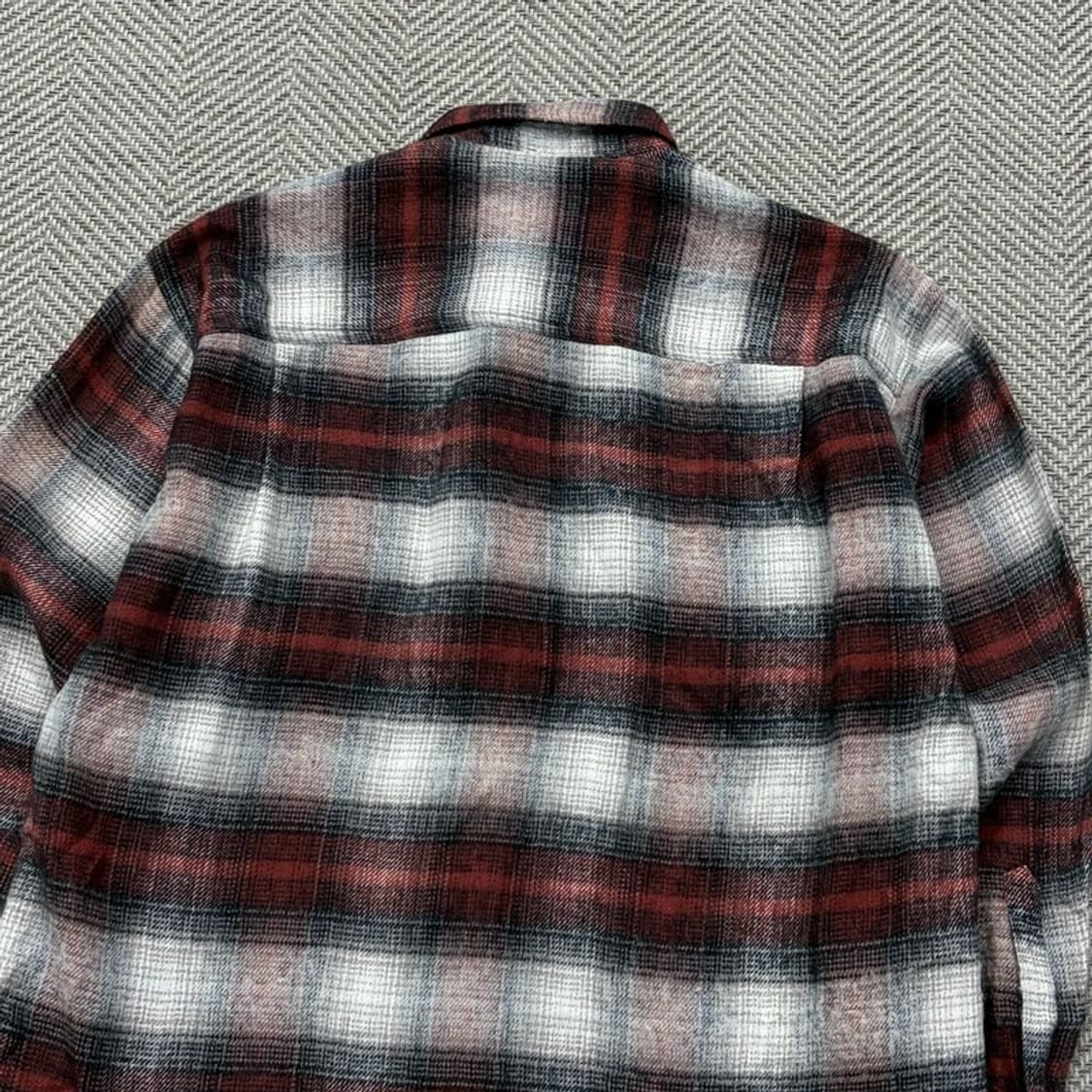 World Trade Mark 옴브레 체크 셔츠 v2734 상품이미지4