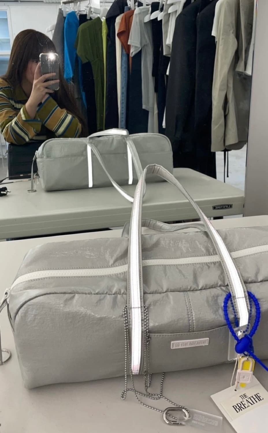 브리드 실버 볼링백 상품이미지3