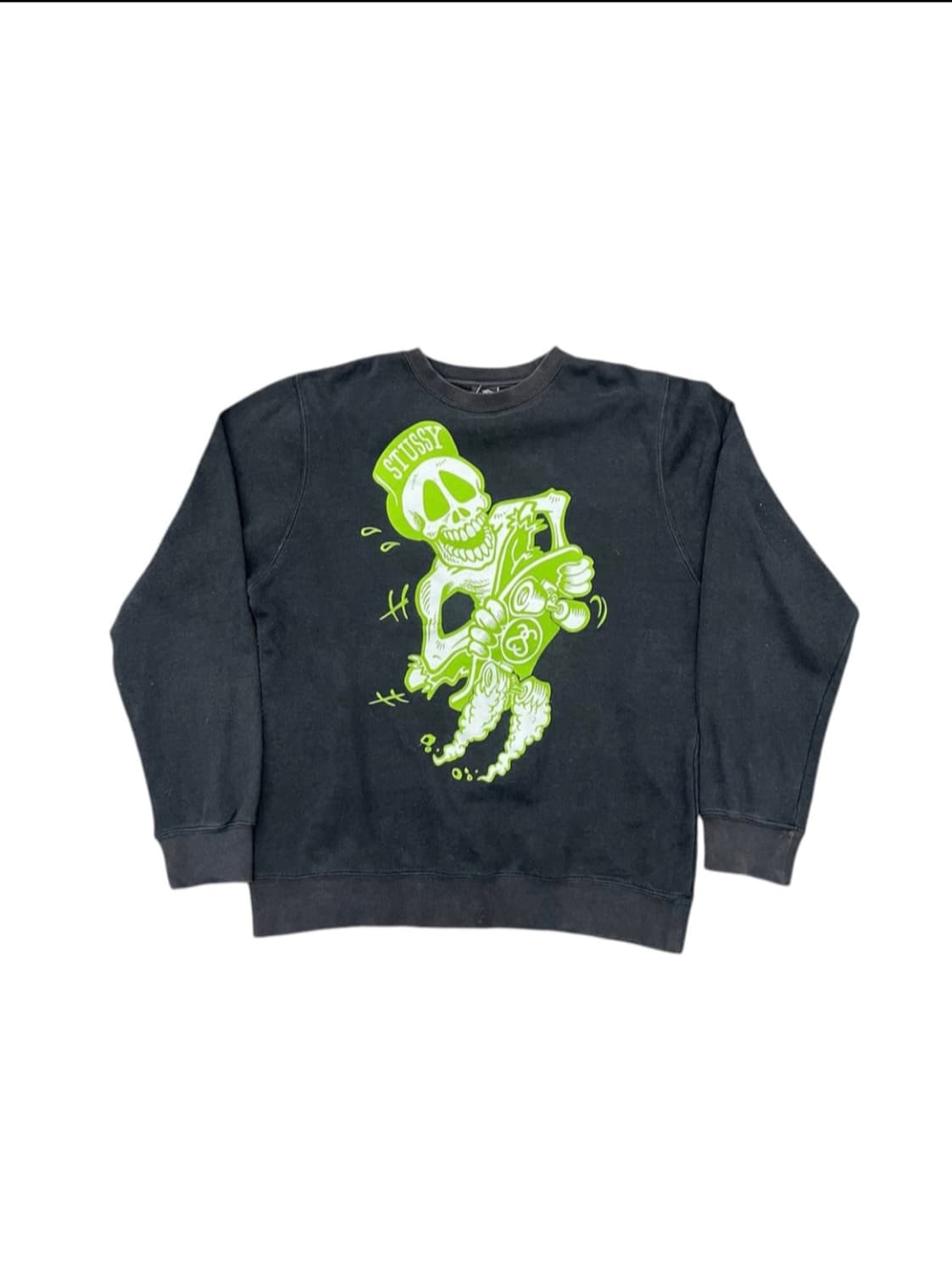 스투시 스컬 스케이트 스웻셔츠 상품이미지1
