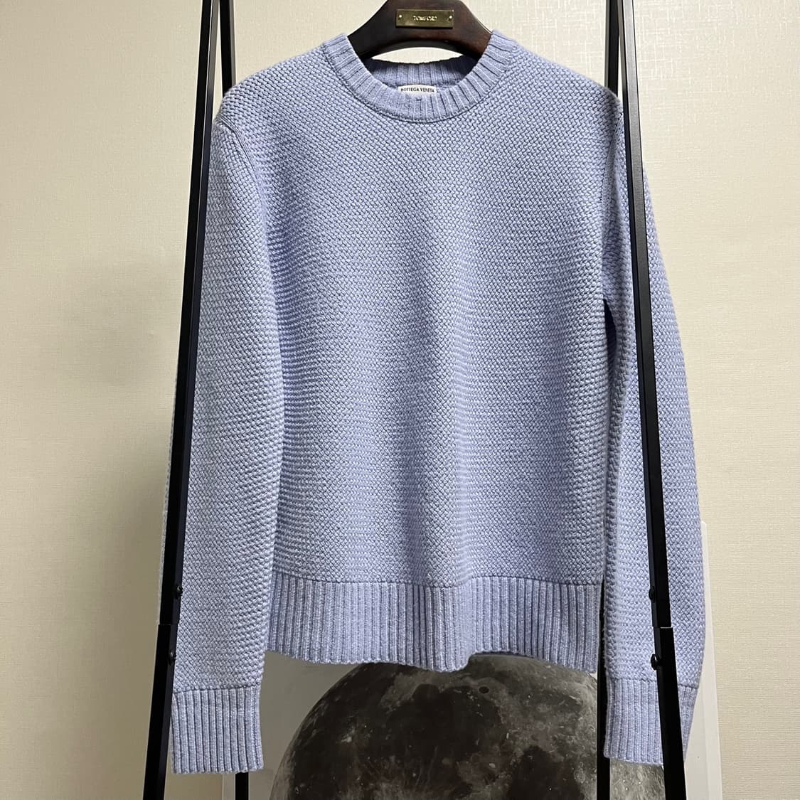 정품 S) 보테가 베네타 캐시미어 크루넥 스웨터 상품이미지1