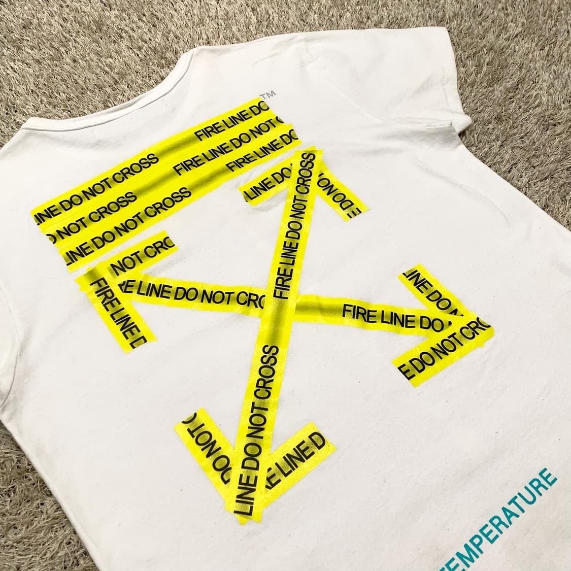 18ss 오프화이트 에로우 반팔티 상품이미지4