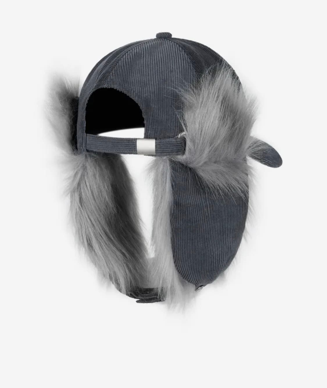 아캄 코듀로이 트래퍼 캡 (Gray) 상품이미지3