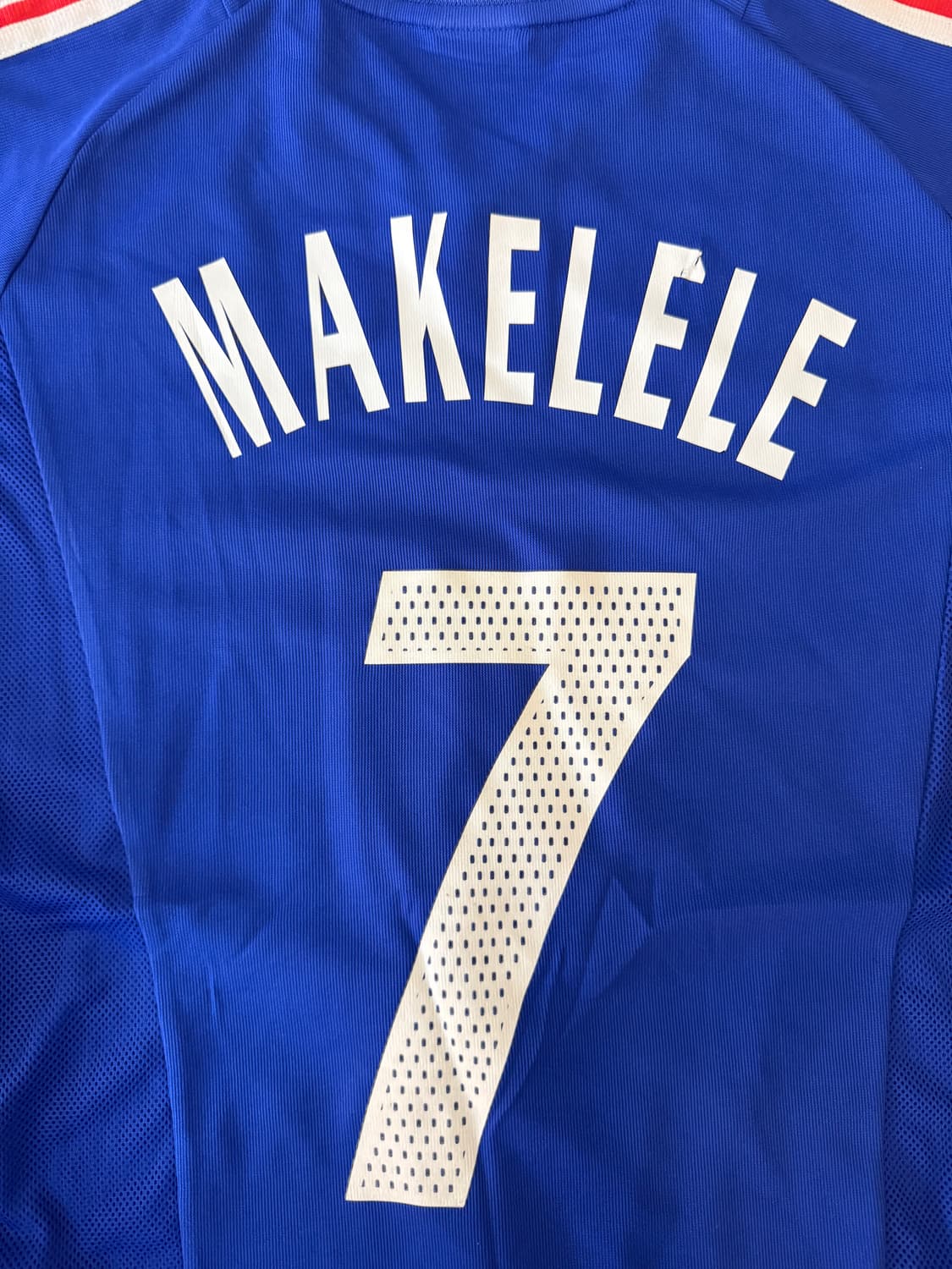 [L/100]2002 프랑스 국대 홈 마켈렐레 AKU001 상품이미지3