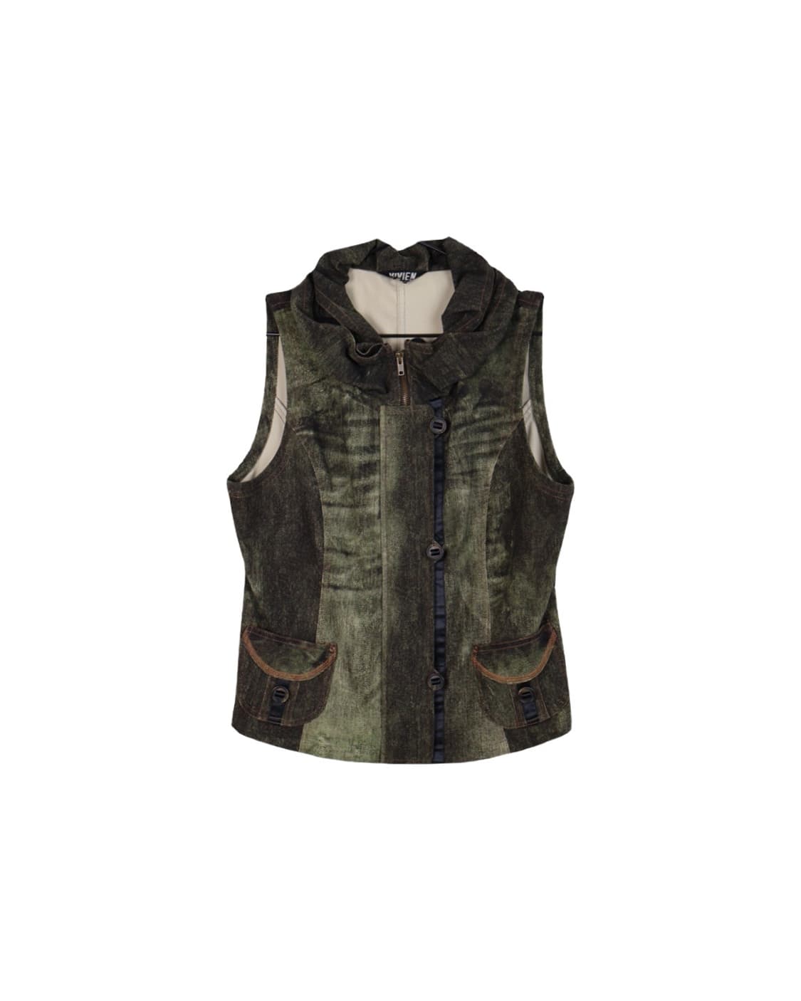 Vivien Nylon Graphic Vests 상품이미지4