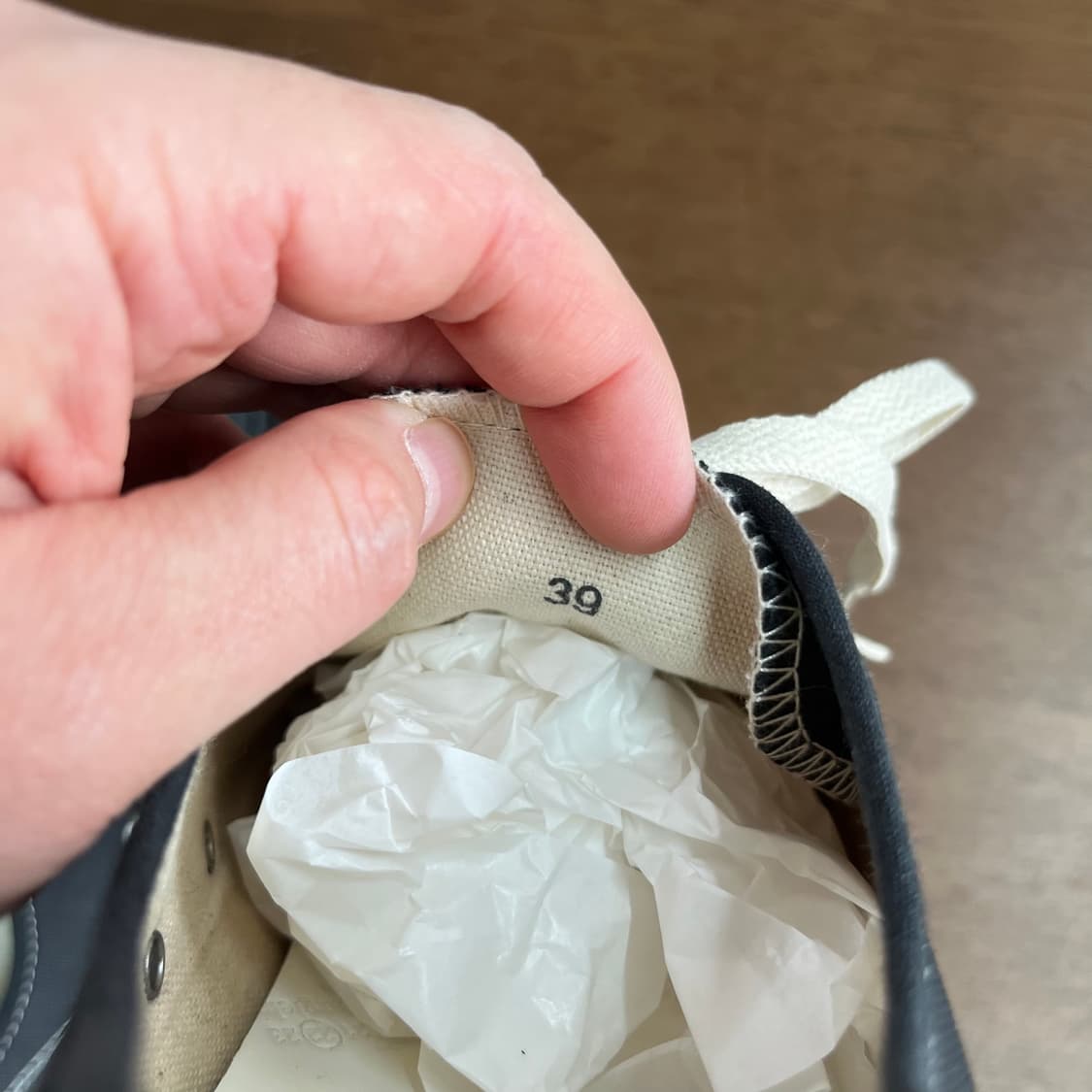 메종 마르지엘라 타비 캔버스 로우 39 상품이미지6