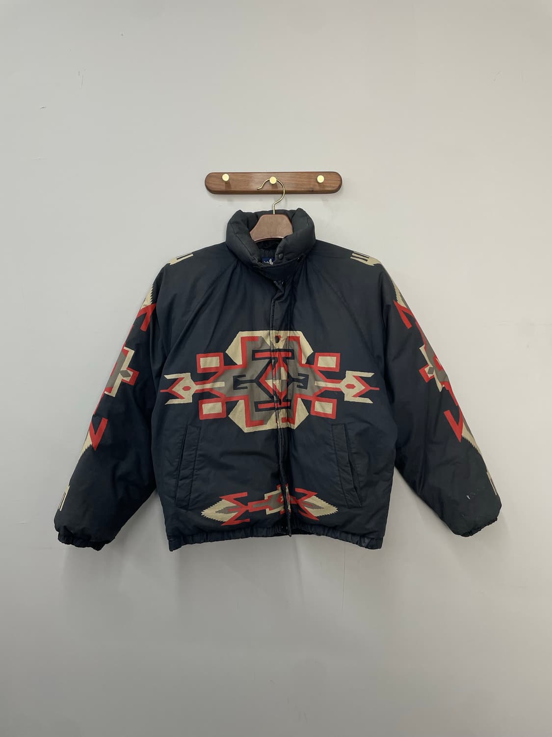 폴로 랄프로렌 나바호 패턴 아즈넥 구스 다운 패딩 H2345 상품이미지2