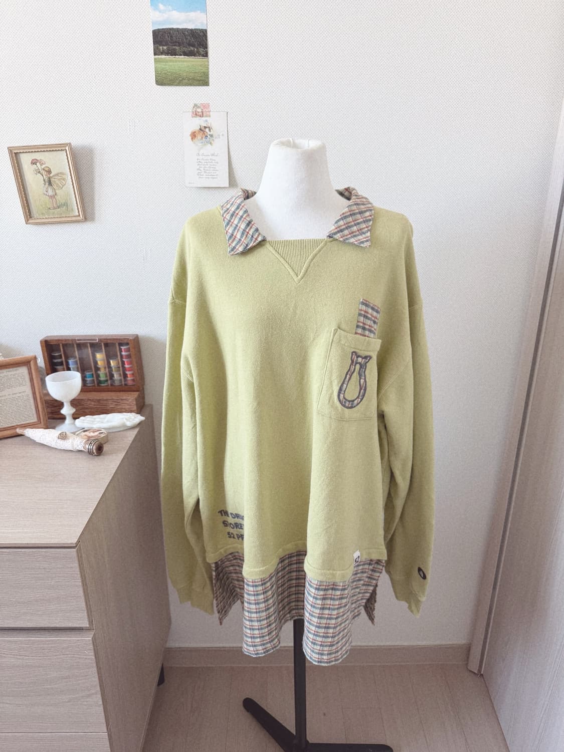 드럭스토어 그린 모리걸 원피스 상품이미지1