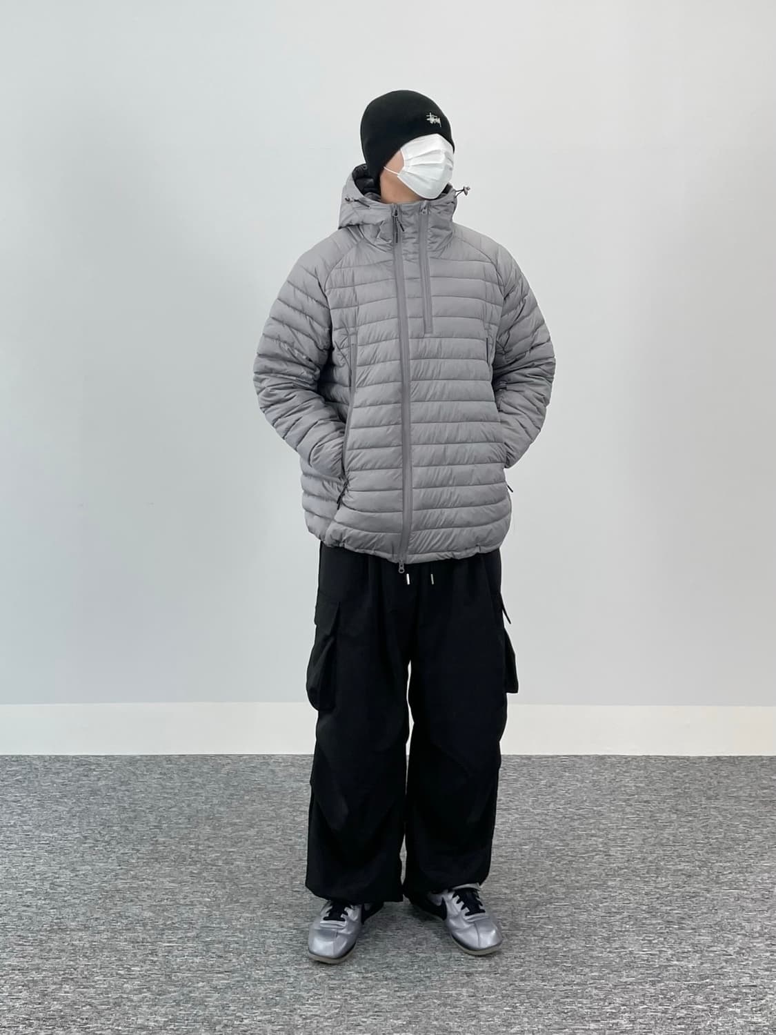 2way지퍼 경량패딩(새상품) 상품이미지1