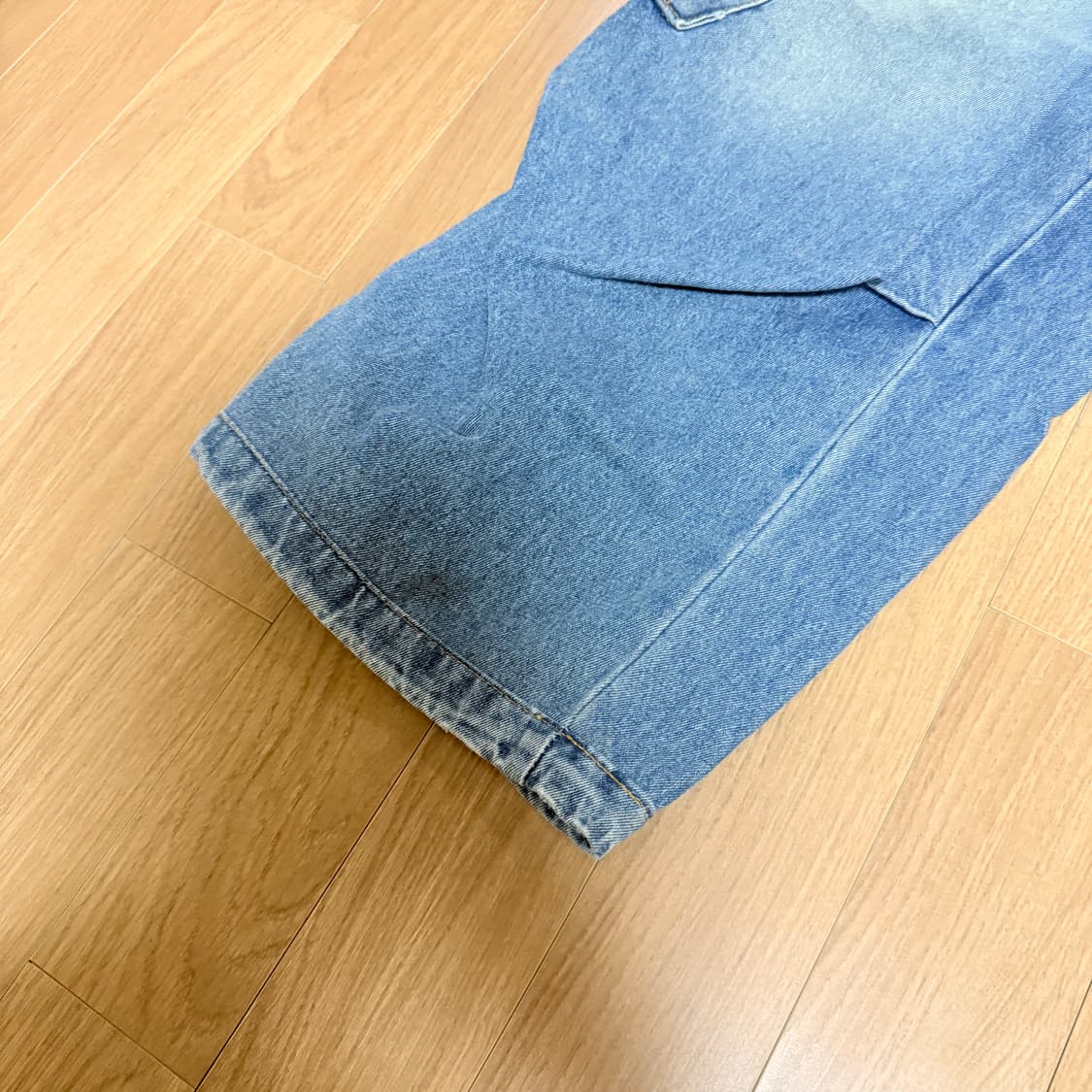 카고 와이드 데님 팬츠 상품이미지4