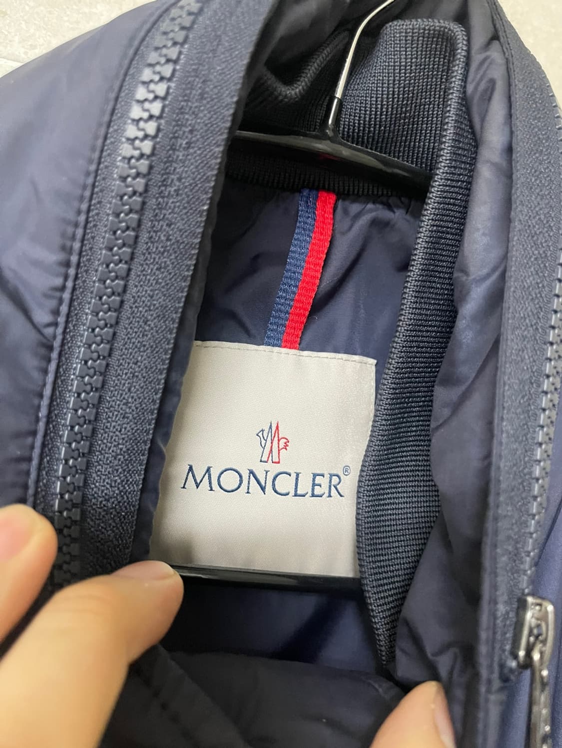 [3] 몽클레어 데님 후드자켓 바람막이 후드집업 상품이미지5