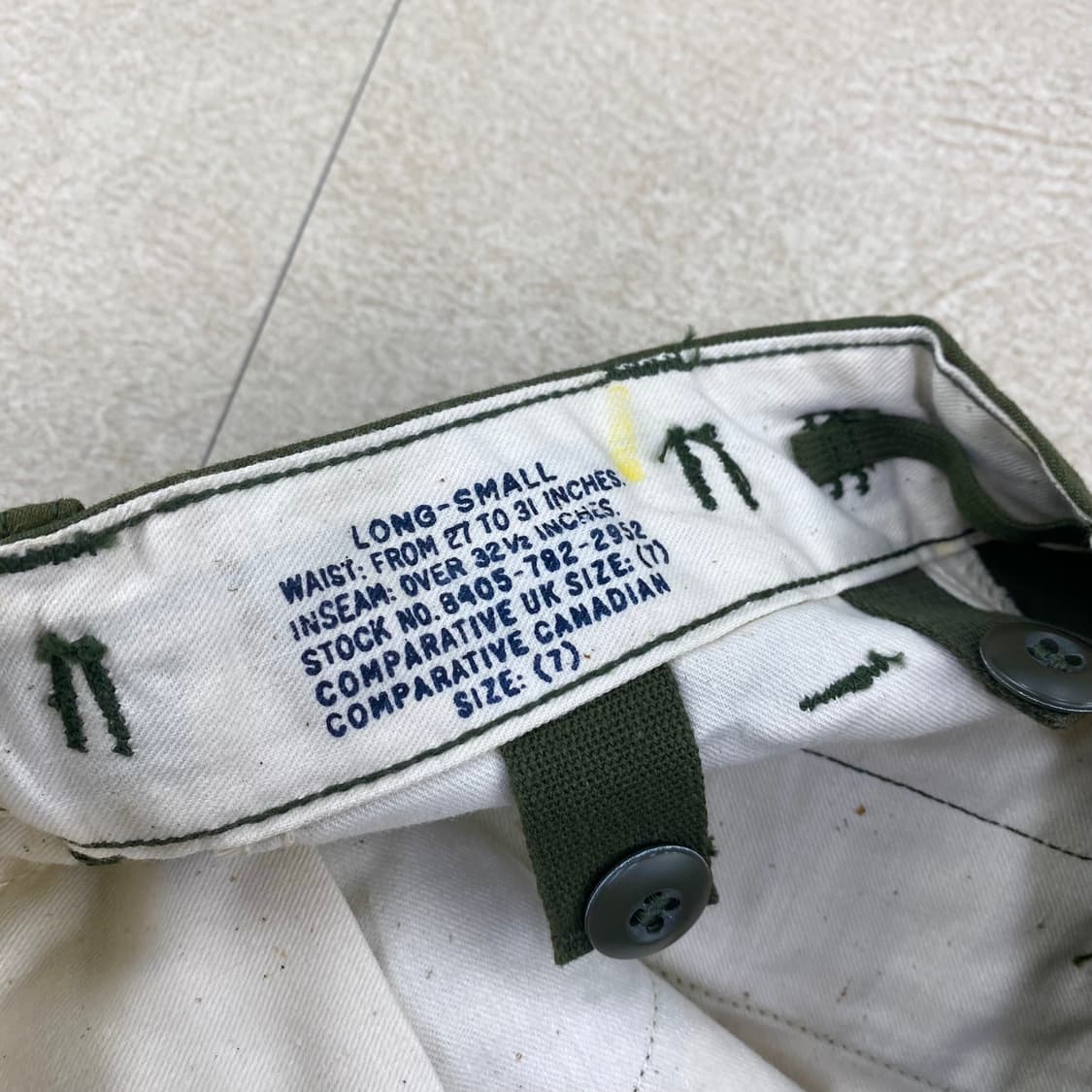  USA 오리지널 윈드프루프 구르카 쇼츠 (30-32)  ﻿ 상품이미지8