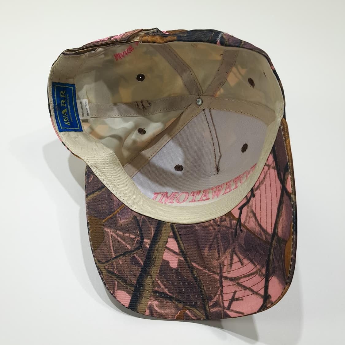 포타와토미 카터 카지노 호텔 핑크 카모 자수 볼캡 P2031 상품이미지8