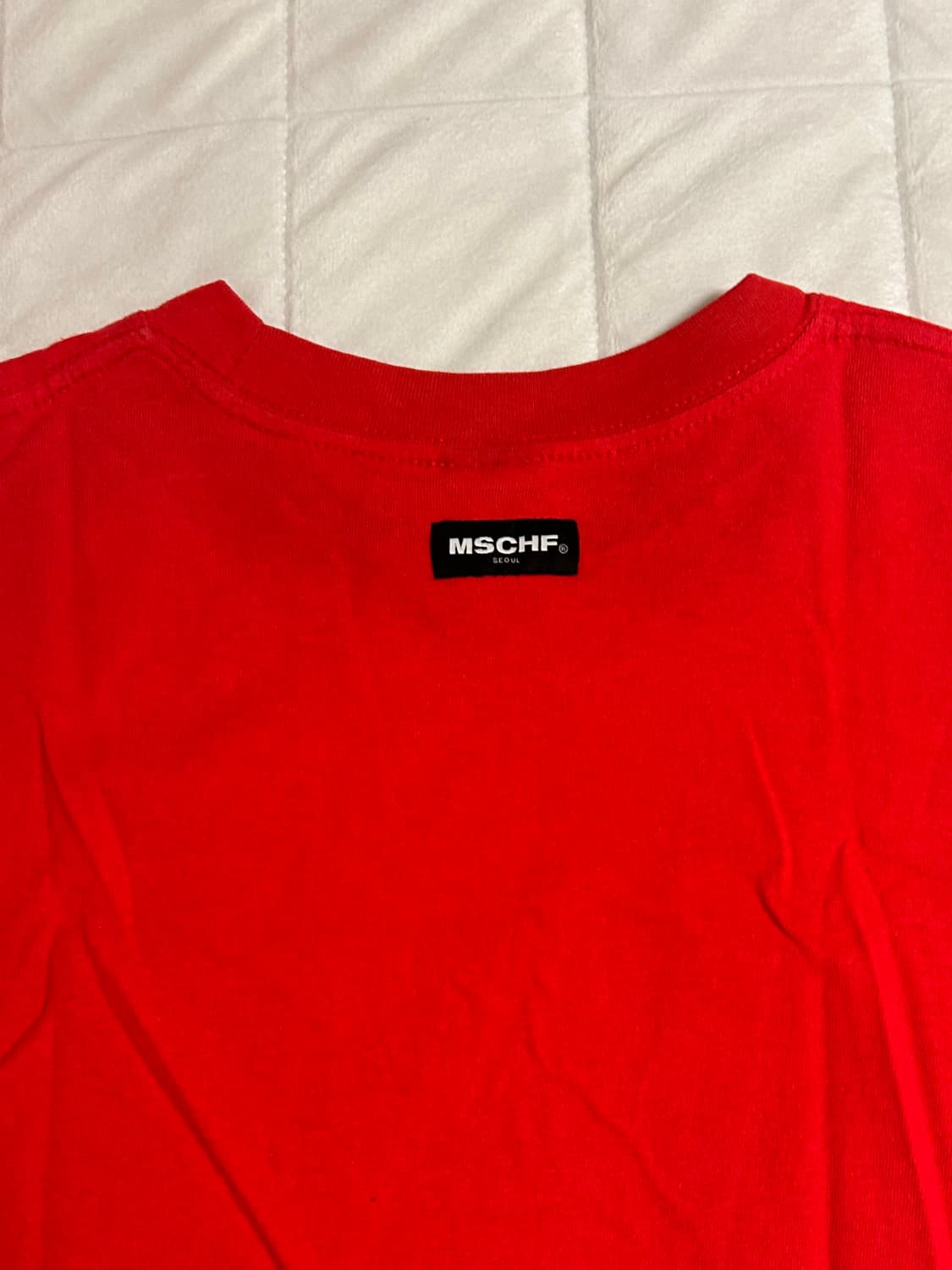 미스치프 반팔 레드 free 상품이미지2