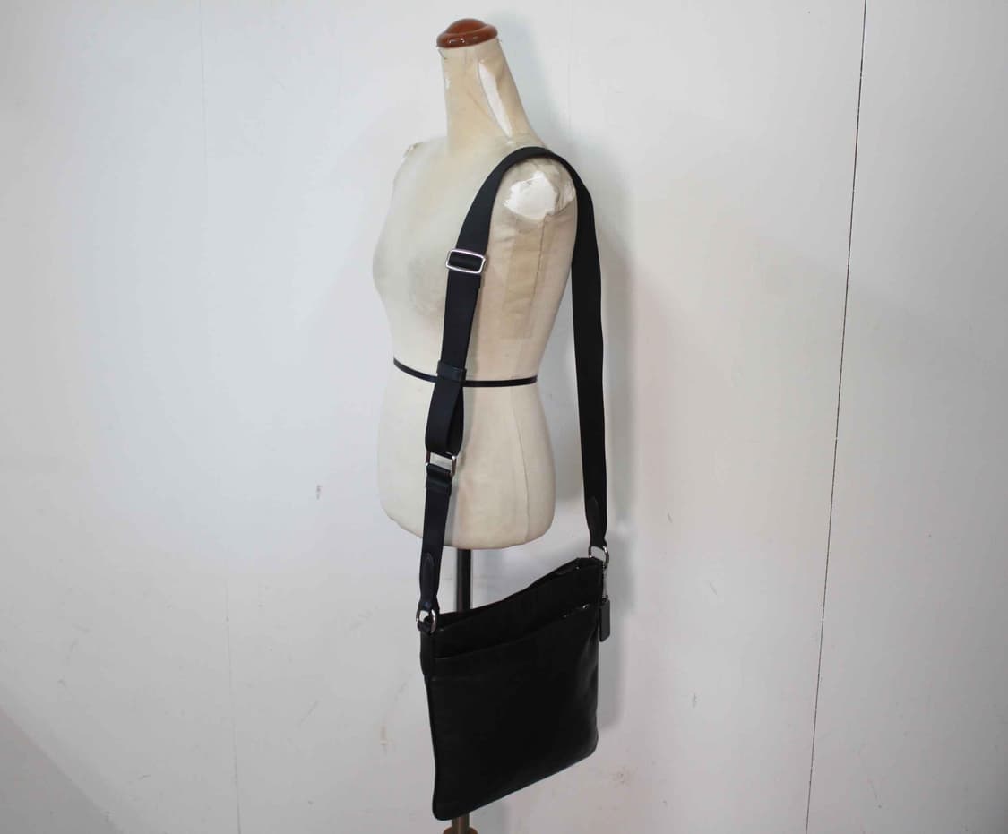 B-10598/코치 정품 남성용 가죽 메신저백 상품이미지1