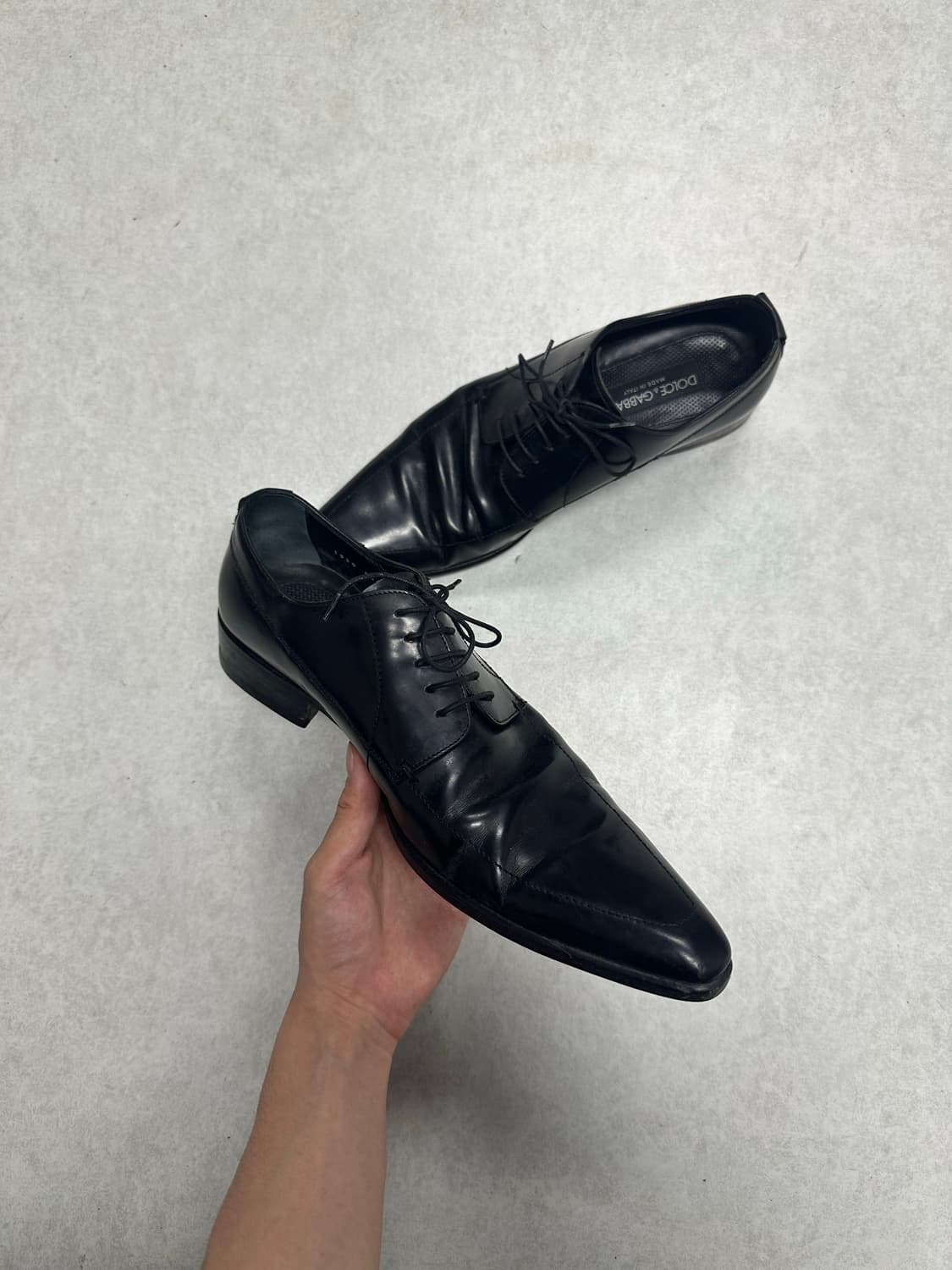 돌체앤가바나 포인티드 토 더비 상품이미지2