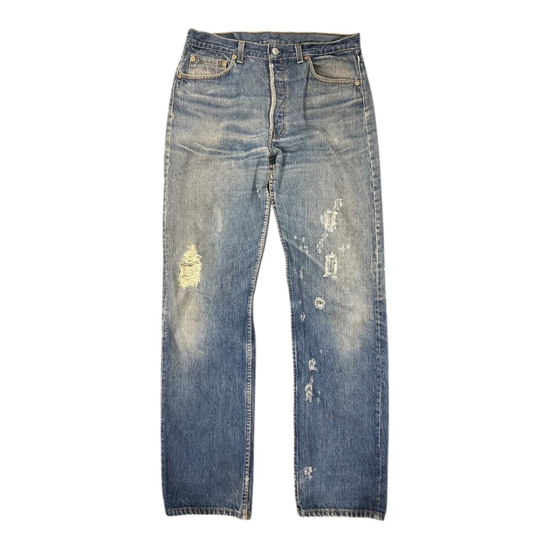 L) 리바이스 USA 90s 501 디스트로이드 데님팬츠 BD-068 상품이미지1