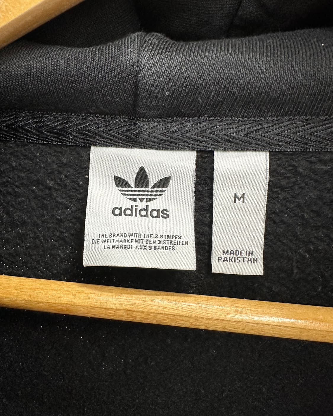 (M)아디다스 기모 후드-M1431 상품이미지3