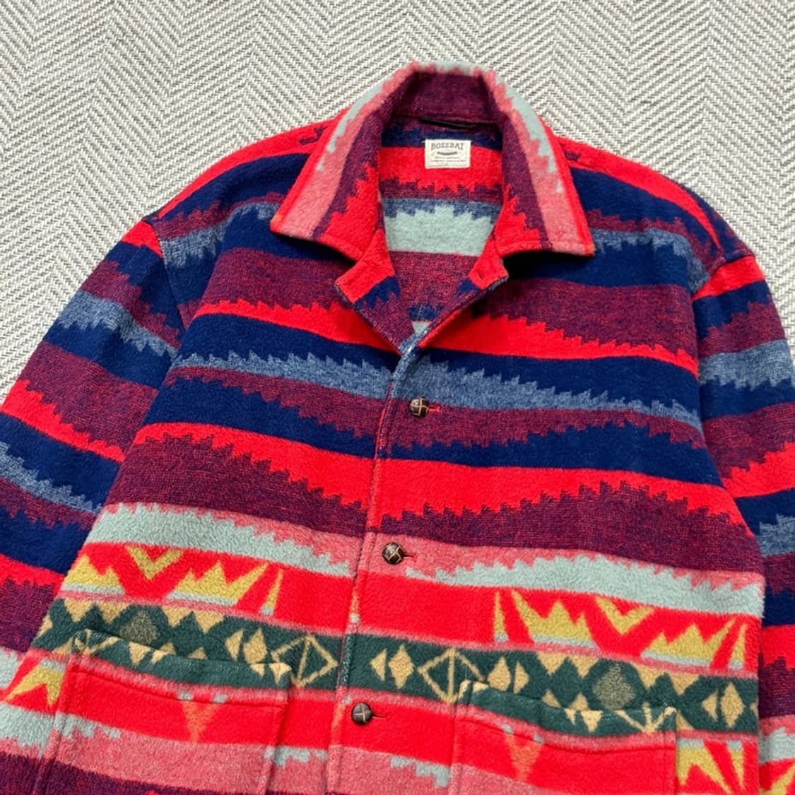 BOSSBAT 나바호 패턴 코트 v2008 상품이미지5