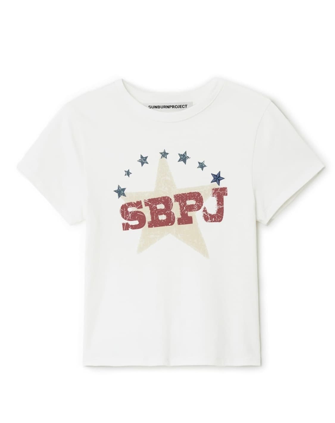 썬번프로젝트 SBPJ T-shirt white 상품이미지1