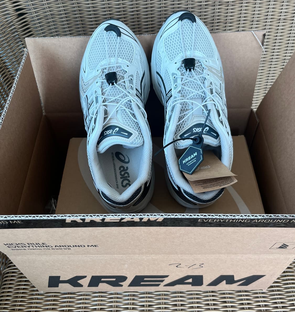 아식스 언리미티드 젤 카야노 14 스모크 그레이 260 상품이미지1