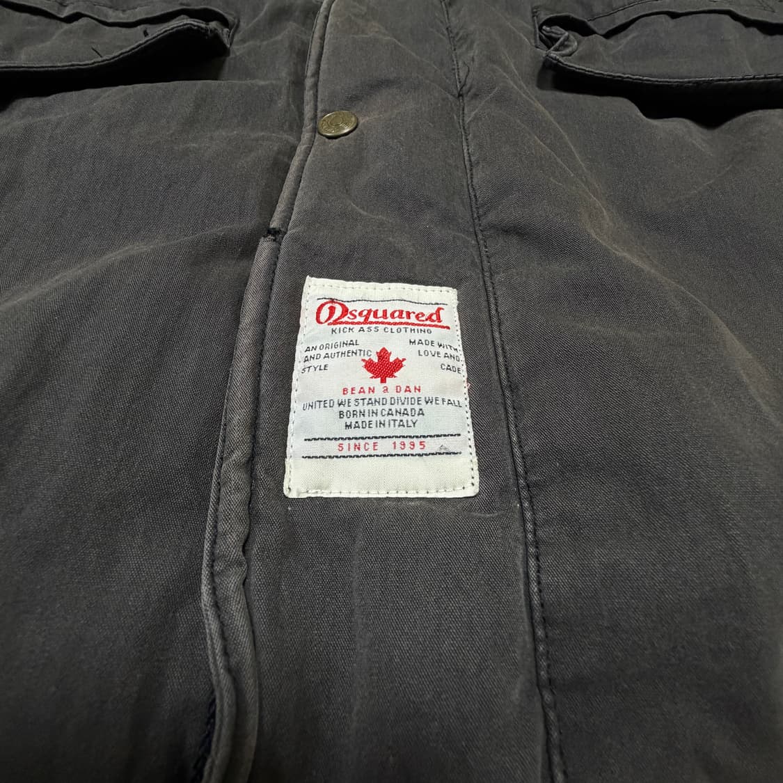 디스퀘어드2 포켓 빈티지 자켓 상품이미지2