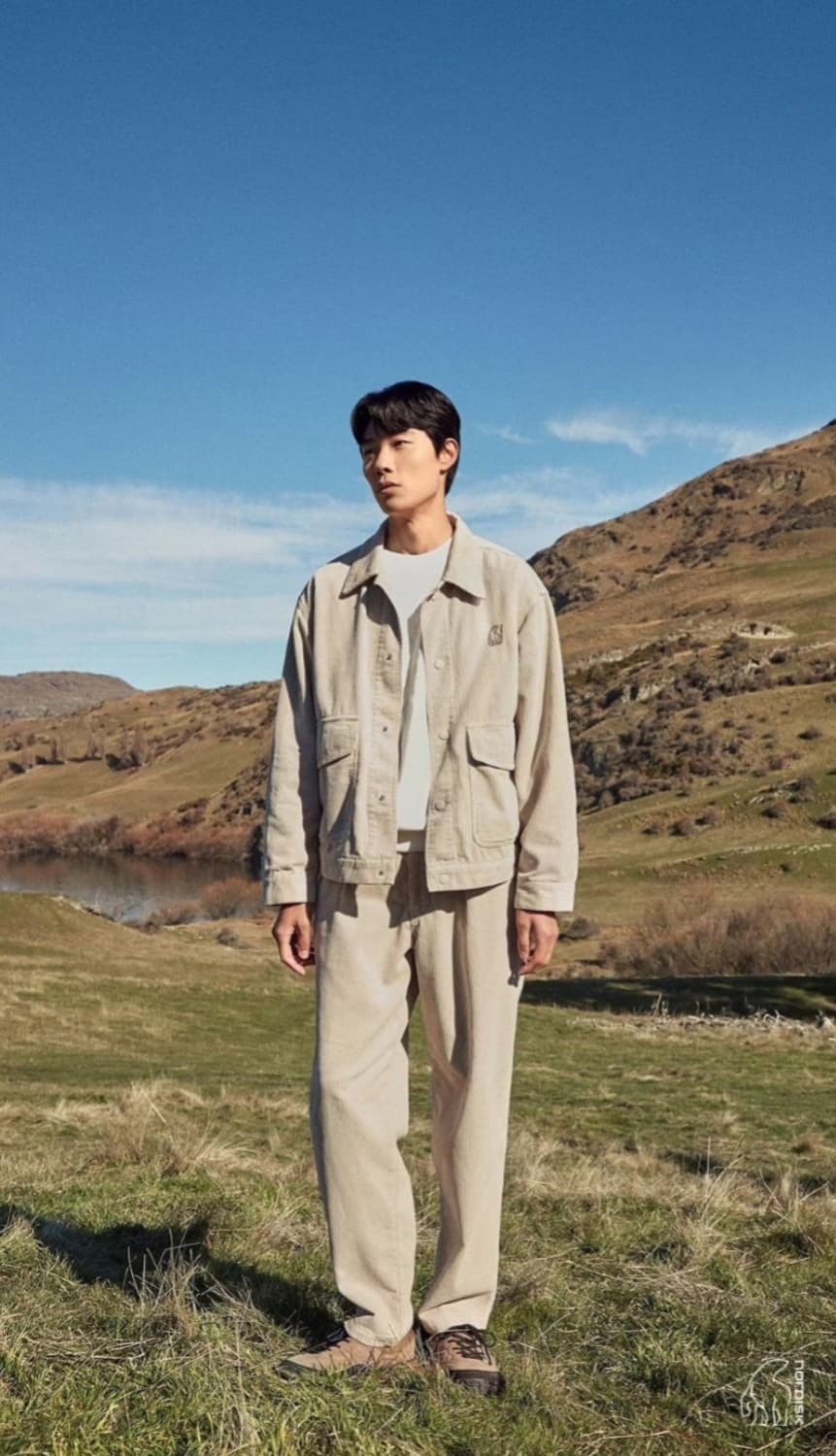 노르디스크  새상품 세미와이드 코듀로이 팬츠 34 상품이미지1