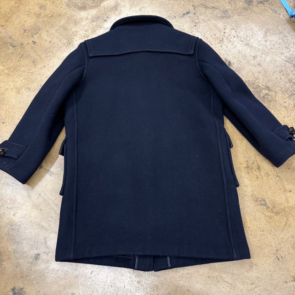 버버리 네이비 떡볶이 코트  상품이미지4