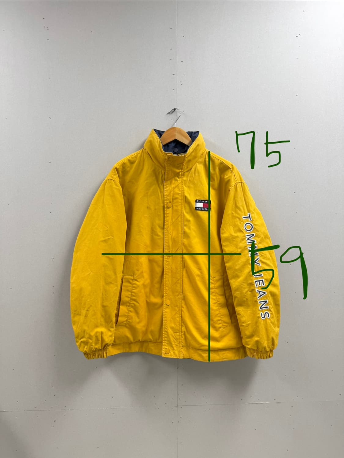 남성 M / 타미힐피거 타미진스 올드스쿨 리버시블 자켓 점퍼 상품이미지3