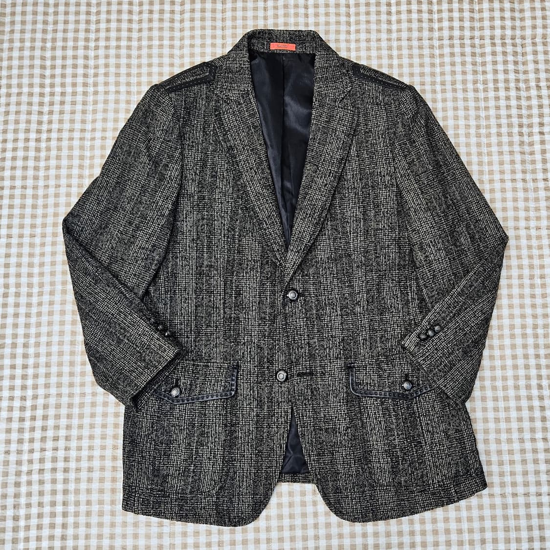 바쏘 울 블레이저 자켓 남자100 상품이미지1