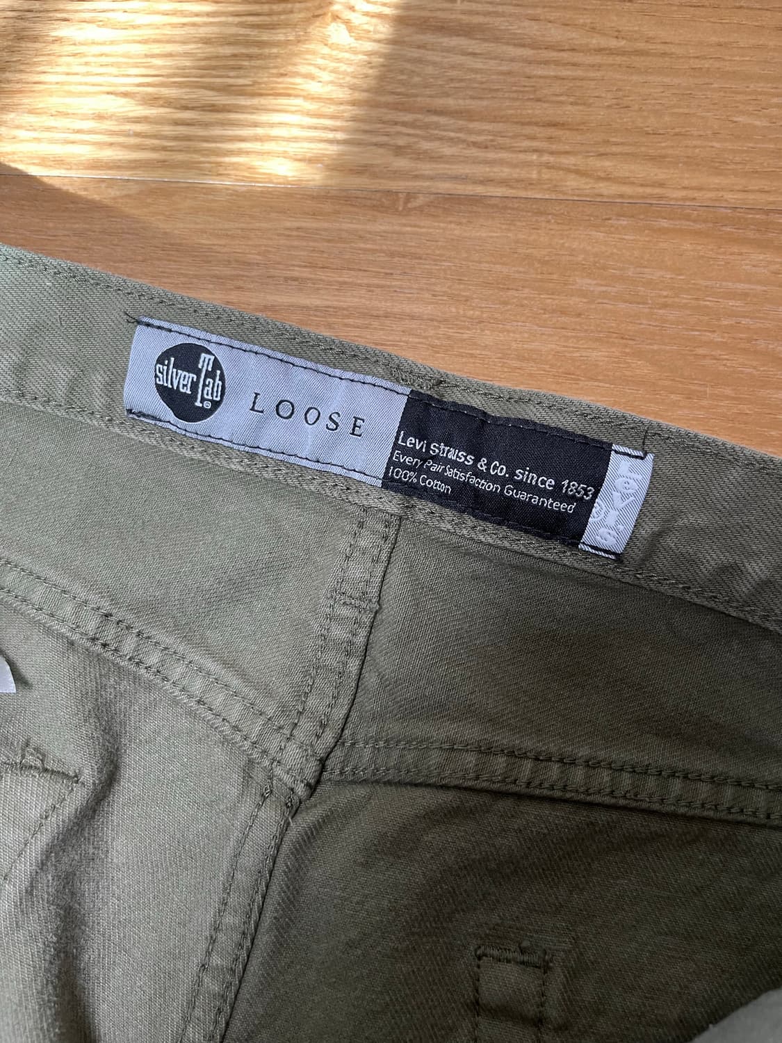 리바이스 - 실버탭 올리브 팬츠 상품이미지3