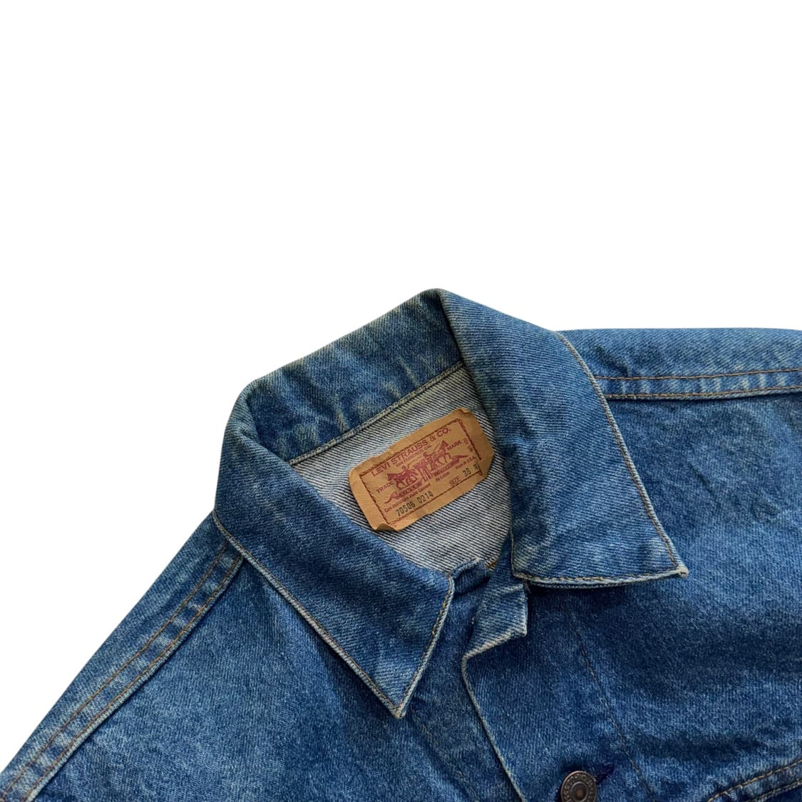 [95~100] 80's 리바이스 70506-0214 데님 트러커 자켓 상품이미지3