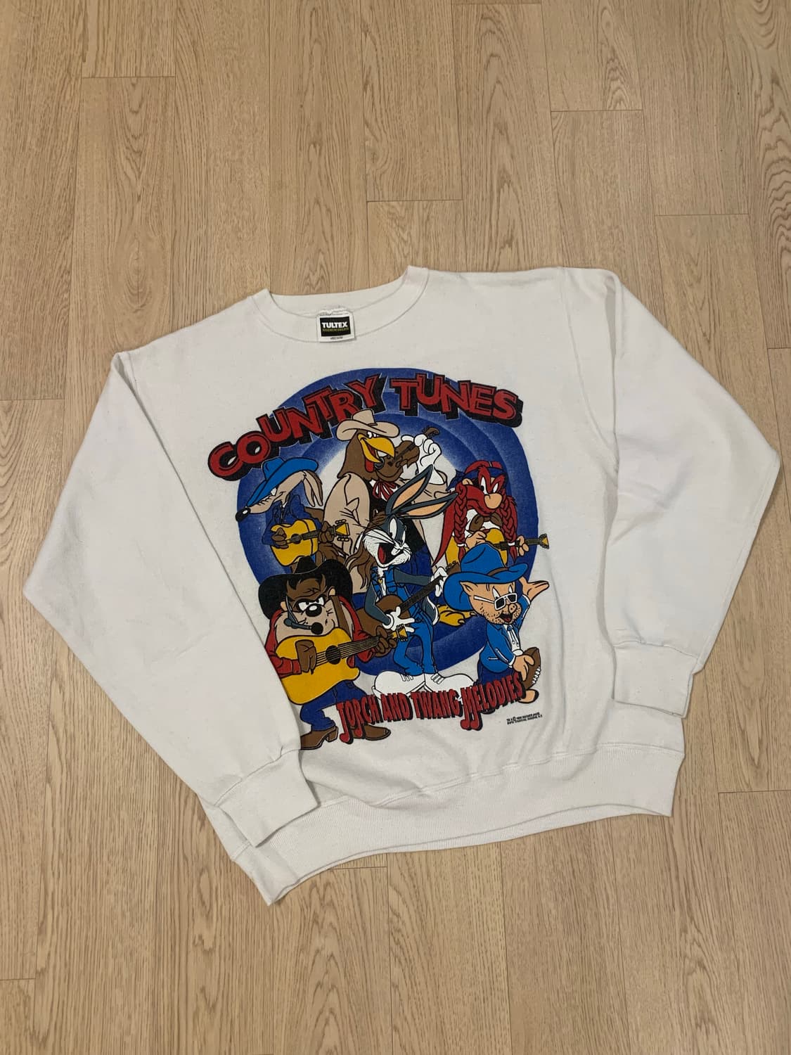 90s 루니툰 맨투맨 made in usa 상품이미지1